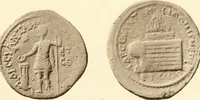 An illustration from Catalogue of Greek coins in the Hunterian collection, University of Glasgow (1899)