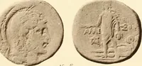 An illustration from Catalogue of Greek coins in the Hunterian collection, University of Glasgow (1899)