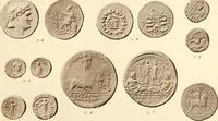An illustration from Catalogue of Greek coins in the Hunterian collection, University of Glasgow (1899)