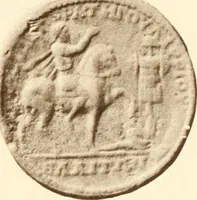 An illustration from Catalogue of Greek coins in the Hunterian collection, University of Glasgow (1899)