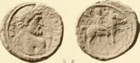 An illustration from Catalogue of Greek coins in the Hunterian collection, University of Glasgow (1899)