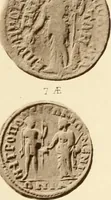 An illustration from Catalogue of Greek coins in the Hunterian collection, University of Glasgow (1899)