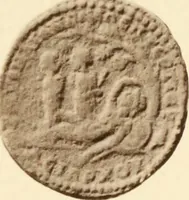 An illustration from Catalogue of Greek coins in the Hunterian collection, University of Glasgow (1899)