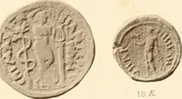 An illustration from Catalogue of Greek coins in the Hunterian collection, University of Glasgow (1899)
