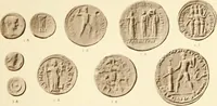 An illustration from Catalogue of Greek coins in the Hunterian collection, University of Glasgow (1899)
