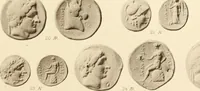 An illustration from Catalogue of Greek coins in the Hunterian collection, University of Glasgow (1899)