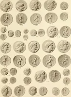 An illustration from Catalogue of Greek coins in the Hunterian collection, University of Glasgow (1899)