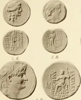 An illustration from Catalogue of Greek coins in the Hunterian collection, University of Glasgow (1899)