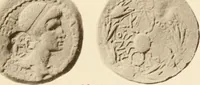 An illustration from Catalogue of Greek coins in the Hunterian collection, University of Glasgow (1899)