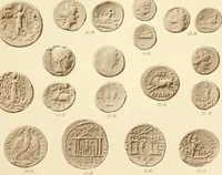 An illustration from Catalogue of Greek coins in the Hunterian collection, University of Glasgow (1899)