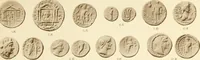An illustration from Catalogue of Greek coins in the Hunterian collection, University of Glasgow (1899)