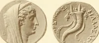 An illustration from Catalogue of Greek coins in the Hunterian collection, University of Glasgow (1899)