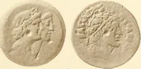 An illustration from Catalogue of Greek coins in the Hunterian collection, University of Glasgow (1899)
