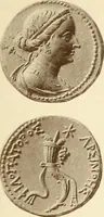 An illustration from Catalogue of Greek coins in the Hunterian collection, University of Glasgow (1899)
