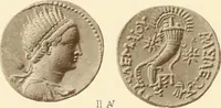 An illustration from Catalogue of Greek coins in the Hunterian collection, University of Glasgow (1899)