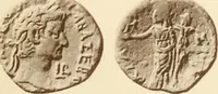 An illustration from Catalogue of Greek coins in the Hunterian collection, University of Glasgow (1899)
