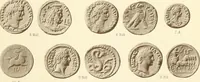 An illustration from Catalogue of Greek coins in the Hunterian collection, University of Glasgow (1899)