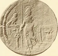 An illustration from Catalogue of Greek coins in the Hunterian collection, University of Glasgow (1899)