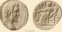 An illustration from Catalogue of Greek coins in the Hunterian collection, University of Glasgow (1899)