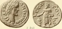 An illustration from Catalogue of Greek coins in the Hunterian collection, University of Glasgow (1899)
