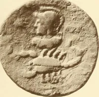 An illustration from Catalogue of Greek coins in the Hunterian collection, University of Glasgow (1899)