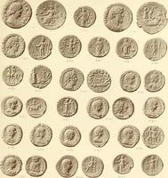 An illustration from Catalogue of Greek coins in the Hunterian collection, University of Glasgow (1899)