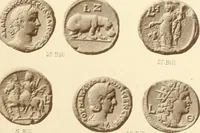 An illustration from Catalogue of Greek coins in the Hunterian collection, University of Glasgow (1899)