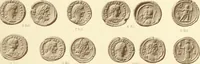An illustration from Catalogue of Greek coins in the Hunterian collection, University of Glasgow (1899)