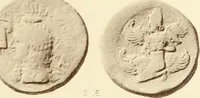 An illustration from Catalogue of Greek coins in the Hunterian collection, University of Glasgow (1899)