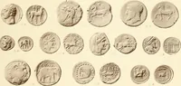 An illustration from Catalogue of Greek coins in the Hunterian collection, University of Glasgow (1899)