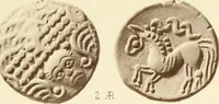 An illustration from Catalogue of Greek coins in the Hunterian collection, University of Glasgow (1899)