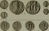 An illustration from Catalogue of the imperial Byzantine coins in the British Museum (1908)