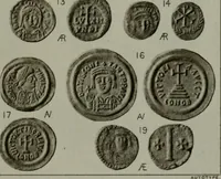 An illustration from Catalogue of the imperial Byzantine coins in the British Museum (1908)
