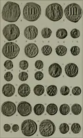 An illustration from Catalogue of the imperial Byzantine coins in the British Museum (1908)