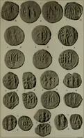 An illustration from Catalogue of the imperial Byzantine coins in the British Museum (1908)