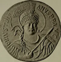 An illustration from Catalogue of the imperial Byzantine coins in the British Museum (1908)