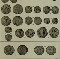 An illustration from Catalogue of the imperial Byzantine coins in the British Museum (1908)