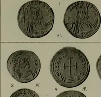 An illustration from Catalogue of the imperial Byzantine coins in the British Museum (1908)