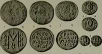 An illustration from Catalogue of the imperial Byzantine coins in the British Museum (1908)