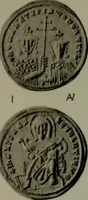 An illustration from Catalogue of the imperial Byzantine coins in the British Museum (1908)