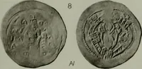 An illustration from Catalogue of the imperial Byzantine coins in the British Museum (1908)