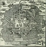 An illustration from Catalogue of an important library of rare and valuable books; incunabula typographica, mostly in original bindings; illustrated books of the XVIth and XVIIIth century; early Americana; Standard works on the fine arts; bibles and liturgical books; fine bindings; Judaica; early books on geography, etc., including Hypnerotomachia Poliphili, 1499; Schatzbehalter, 1491; Terentius, Venezia, 1497; Valturius, 1483; Dürers Hroswitha, Proportion a.o. Holbeins Dance of Death, 1538; The first Holbein Bible; Theuerdank, 1519; Monument du Costume; Janscha-Ziegler, Rheinansichten, etc (1900)