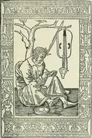 An illustration from Catalogue of an important library of rare and valuable books; incunabula typographica, mostly in original bindings; illustrated books of the XVIth and XVIIIth century; early Americana; Standard works on the fine arts; bibles and liturgical books; fine bindings; Judaica; early books on geography, etc., including Hypnerotomachia Poliphili, 1499; Schatzbehalter, 1491; Terentius, Venezia, 1497; Valturius, 1483; Dürers Hroswitha, Proportion a.o. Holbeins Dance of Death, 1538; The first Holbein Bible; Theuerdank, 1519; Monument du Costume; Janscha-Ziegler, Rheinansichten, etc (1900)