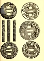 Picture 17 of 20 from Catalogue of an important and valuable collection of Japanese works of art including lacquer, inro, netsuke, swords, and sword furniture : being the third portion of the Gilbertson collection (1917), leaf 101