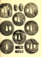 An illustration from Catalogue of an important and valuable collection of Japanese works of art including lacquer, inro, netsuke, swords, and sword furniture : being the third portion of the Gilbertson collection (1917)