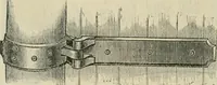 An illustration from Catalogue of improved and patented stable fittings and fixtures, brass, bronzed and nickel plated; poultry yard appliances, dog kennels, door and window guards, &c., &c. (1886)