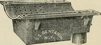 An illustration from Catalogue of improved and patented stable fittings and fixtures, brass, bronzed and nickel plated; poultry yard appliances, dog kennels, door and window guards, &c., &c. (1886)