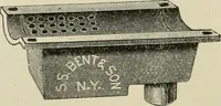 An illustration from Catalogue of improved and patented stable fittings and fixtures, brass, bronzed and nickel plated; poultry yard appliances, dog kennels, door and window guards, &c., &c. (1886)
