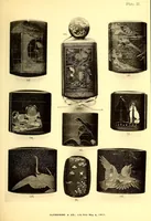 An illustration from Catalogue of a Japanese collection : the property of J.C. Hawkshaw, esq., M.A., of Hollycombe, Liphook (1911)