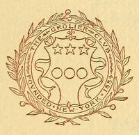 An illustration from Catalogue of lithographs by J. McN. Whistler exhibited at the Grolier Club April 4th to April 27th, 1907 (1907)